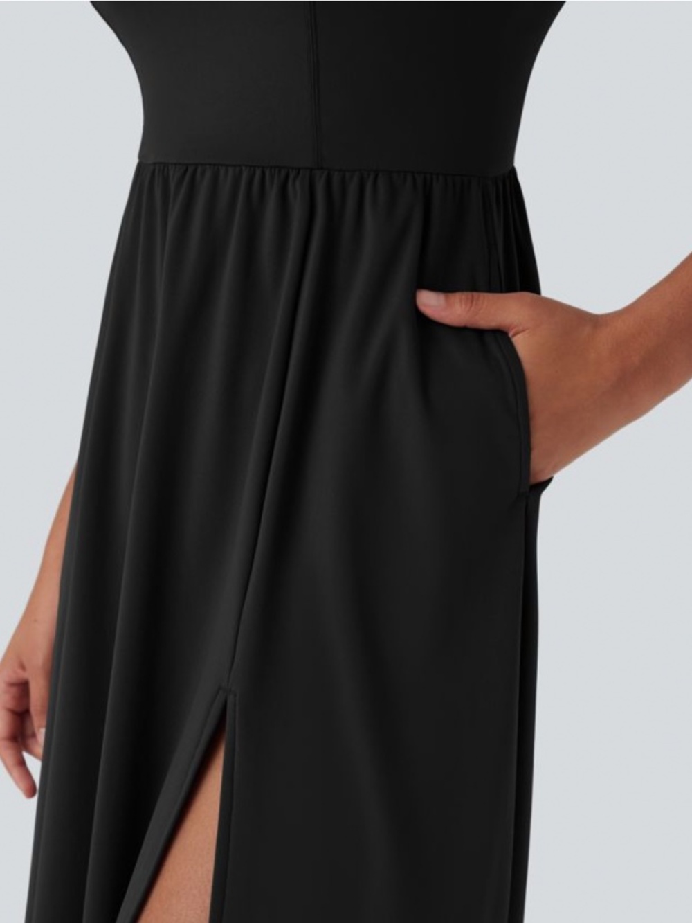 Halara SoftlyZero Midi Dress D-F Cups - Picture 6 of 12